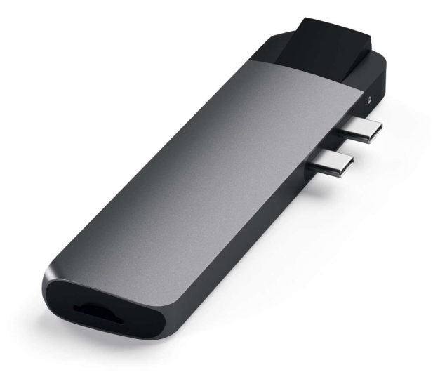 Satechi OUTLET - Pro Hub z Ethernet do MacBook (space gray) - 1366961 - zdjęcie 4